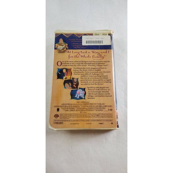 The King and I VHS Tape 1999 - Warner Bros Cartoon - Picture 5 of 7